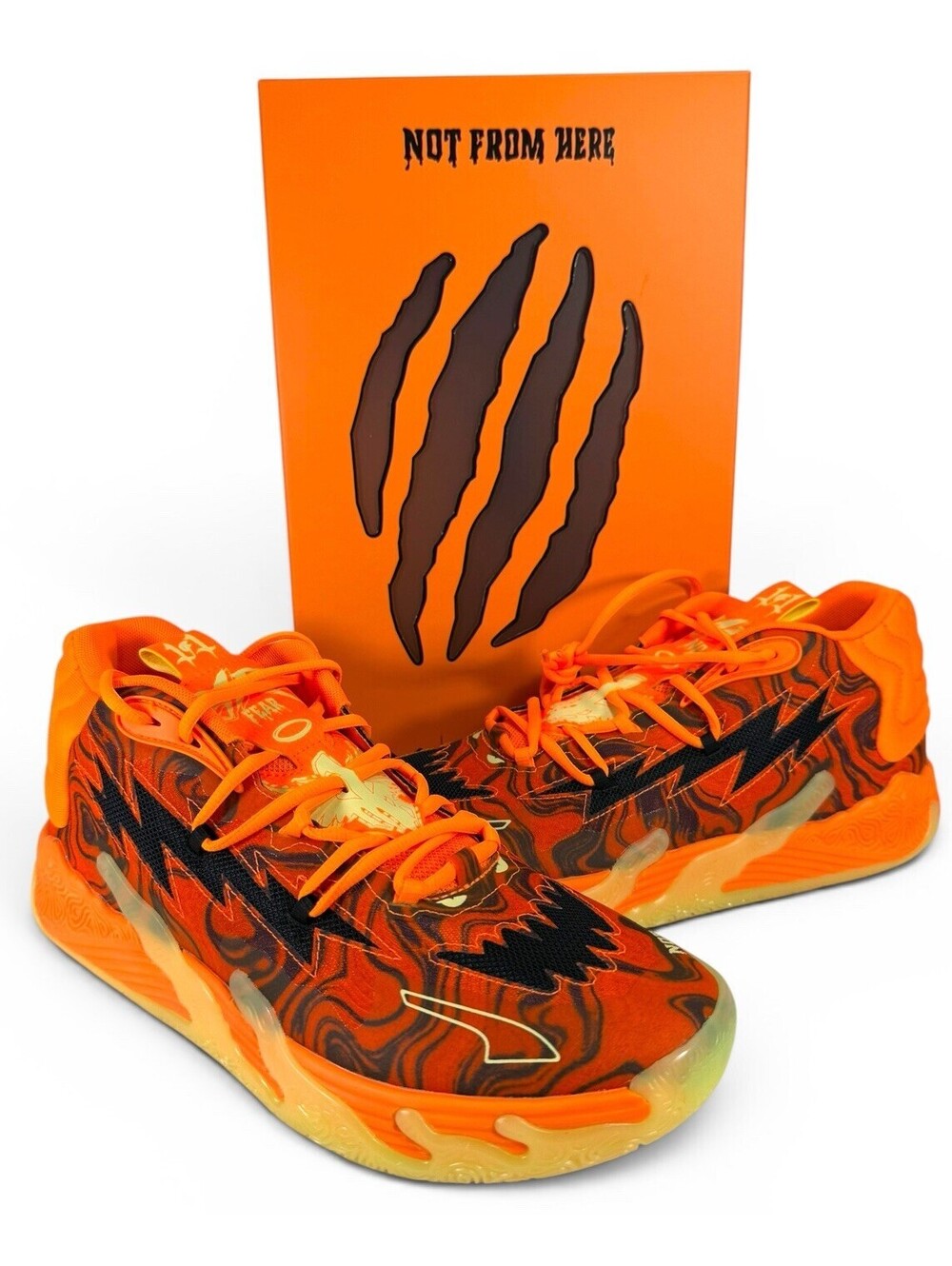 PUMA LaMelo Ball MB.03 HALLOWEEN Glow in the Dark Basketball Shoes Men's 13